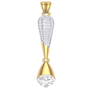 Coral Rose Pendant Set