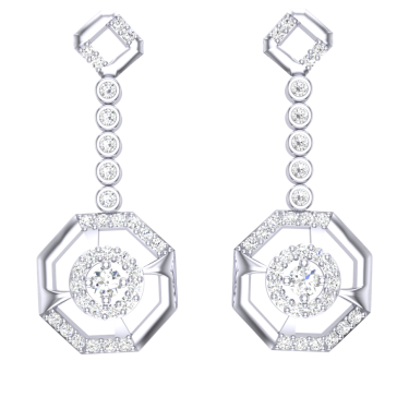 Carat Blue Diamond Rhythm of Love Heart.