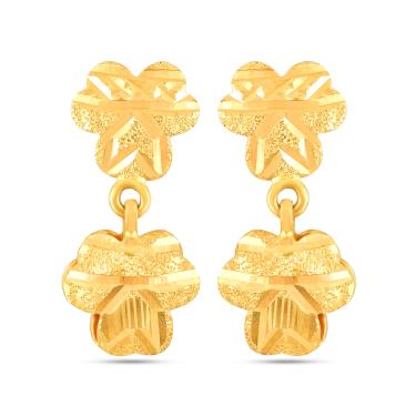 Twinning Flowers Earring Tops