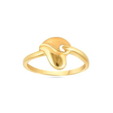 Leafy Heart Ring for Women