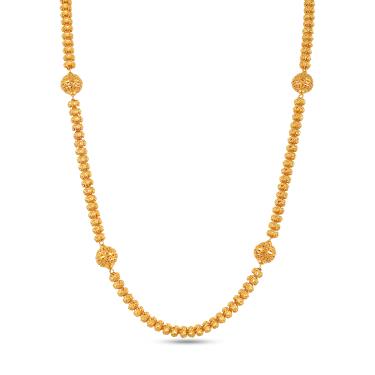 fancy gold mala