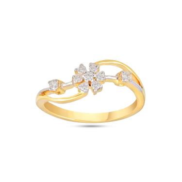 Women Gold Diamond RING