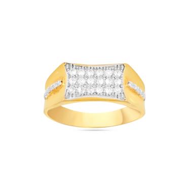 Pasha CZ gold ring