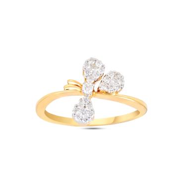 Women Gold Diamond Ring