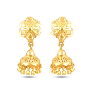 Golden Indian  Jhumka