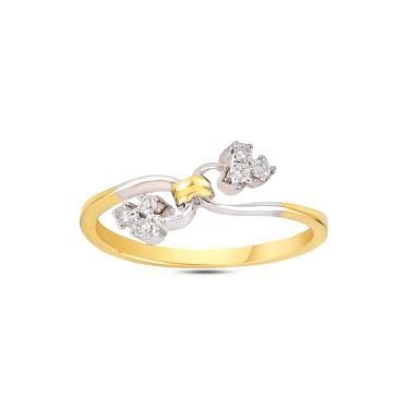 Women Gold Diamond Ring 