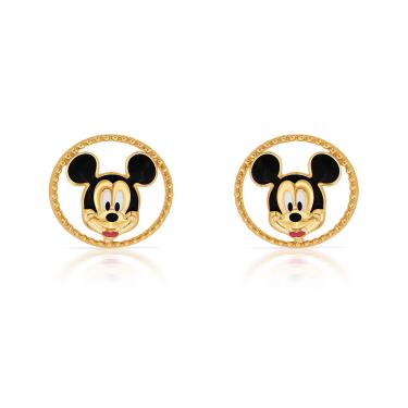 Circle shape mickey earring kids collection