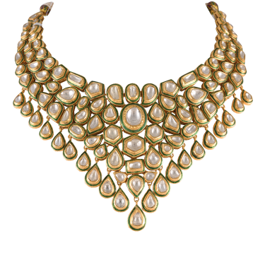 Golden Treasure Necklace Set
