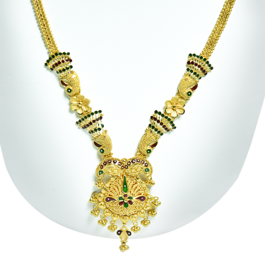 PGRS PEACOCK DESIGN NECKLACE