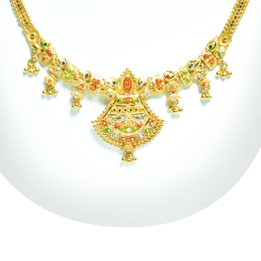 PGR TRADITINAL GOLD NECKLACE