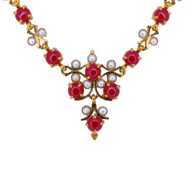 Pavalam necklace sale